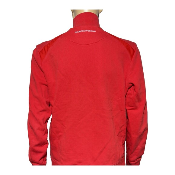 Ferrari Puma Scuderia Red Track Jacket Men’s XL Full Zip F1 Racing Logo EUC - Picture 6 of 13